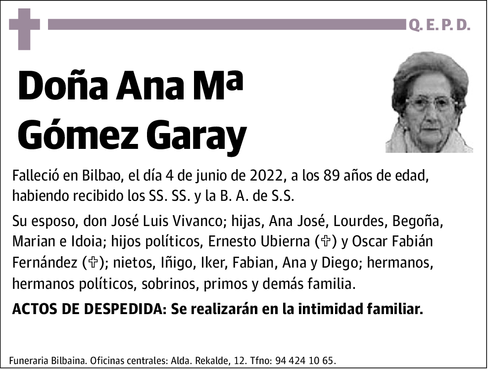 Ana María Gómez Garay