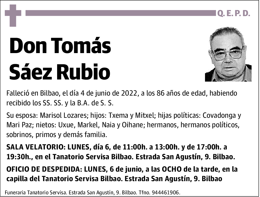 Tomás Sáez Rubio