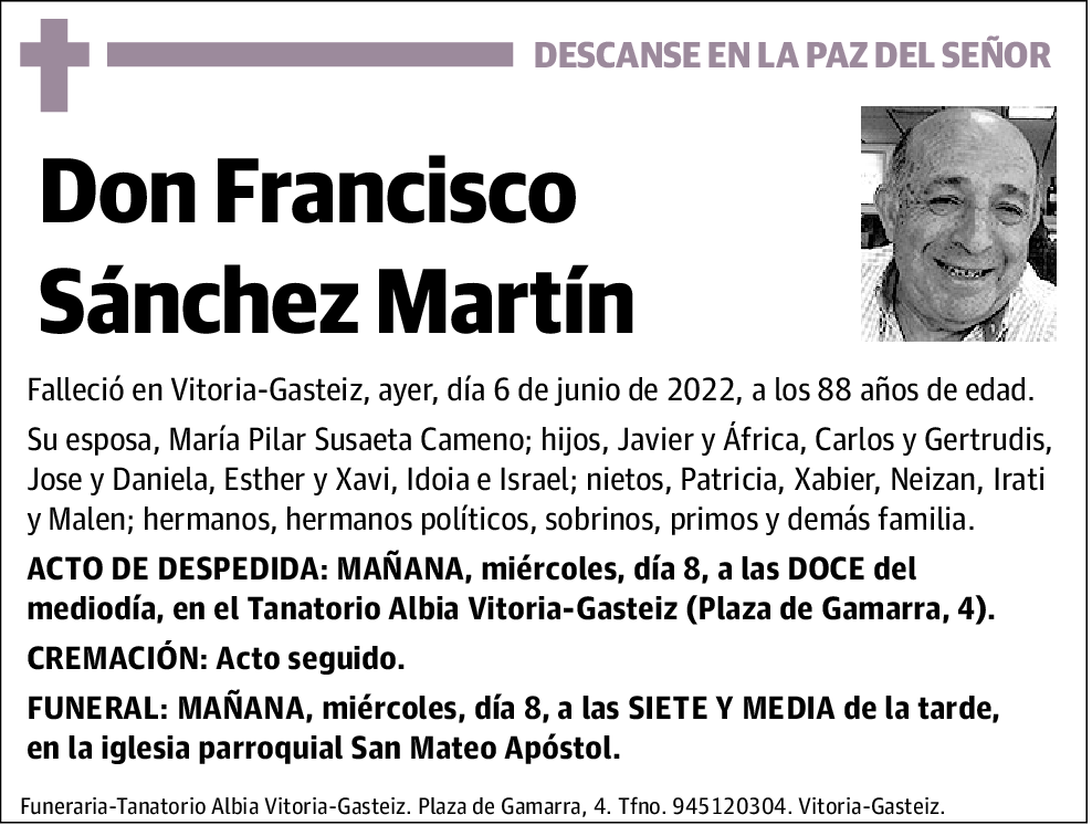 Francisco Sánchez Martín