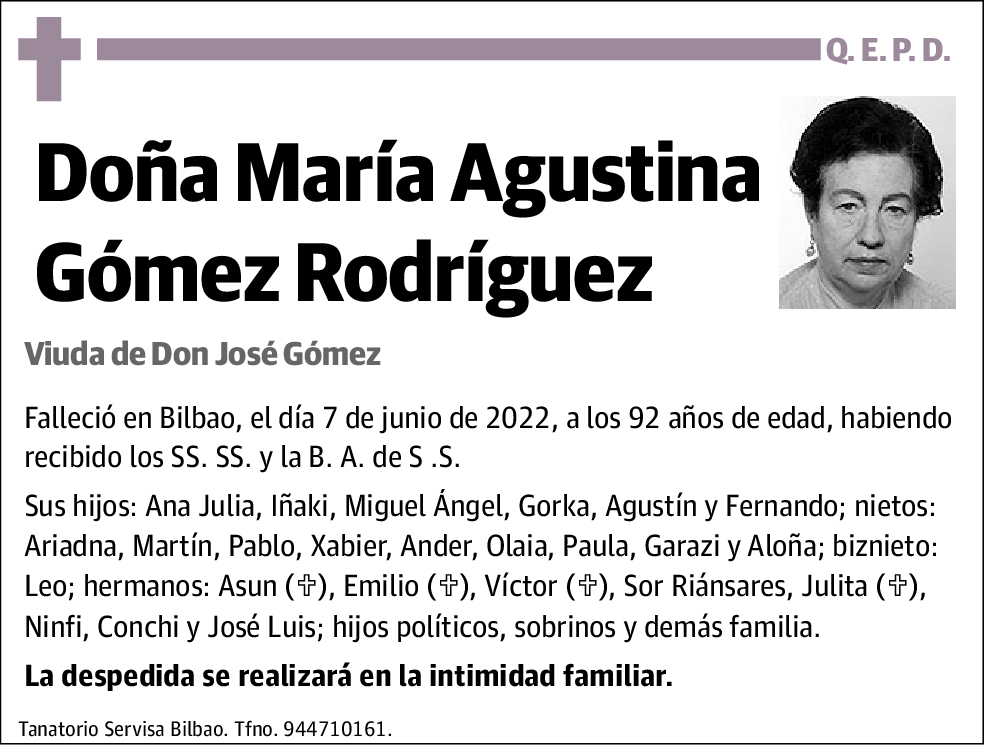 María Agustina Gómez Rodríguez