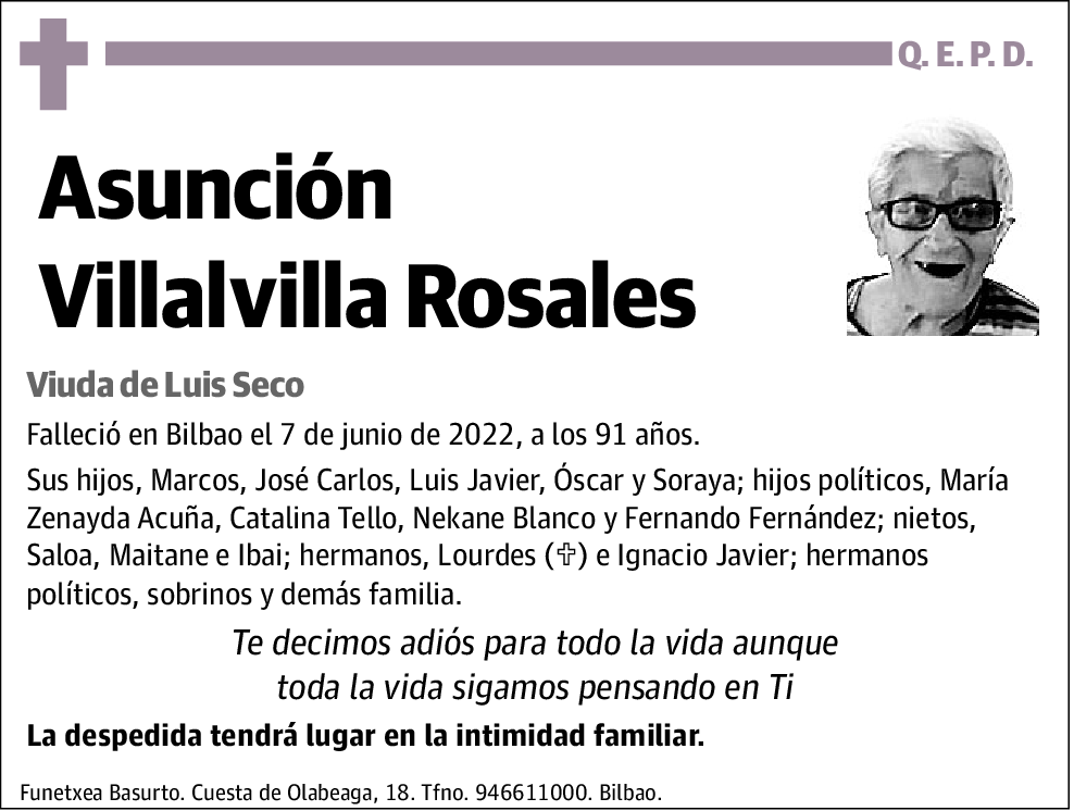 Asunción Villalvilla Rosales