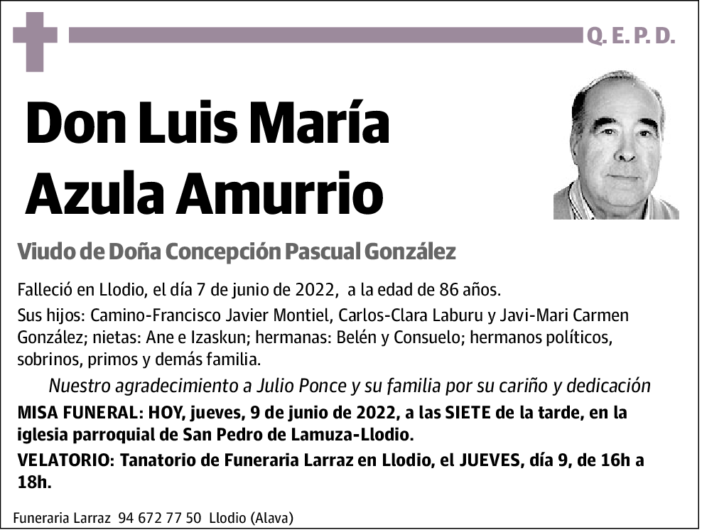 Luis María Azula Amurrio