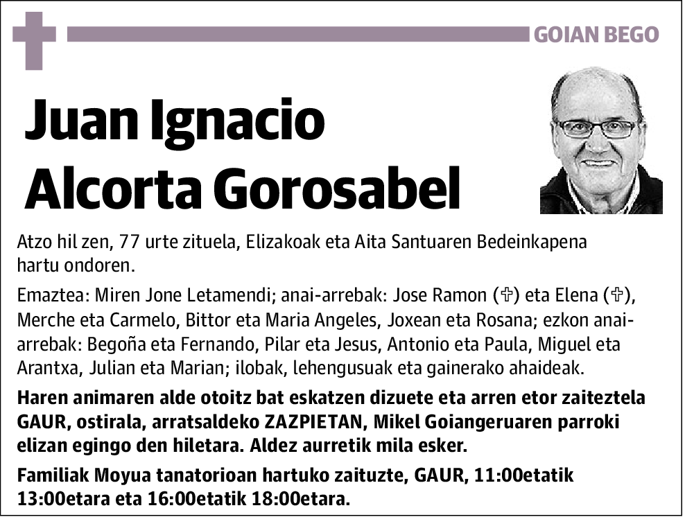 Juan Ignacio Alcorta Gorosabel