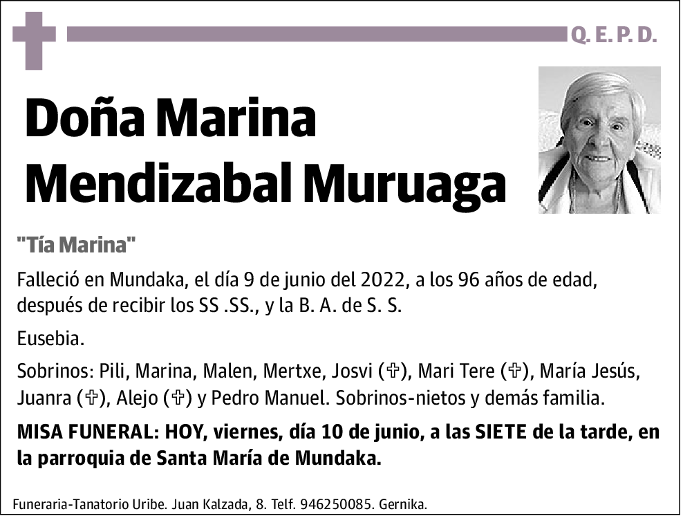 Marina Mendizabal Muruaga