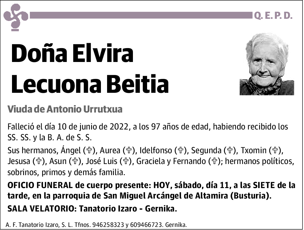 Elvira Lecuona Beitia