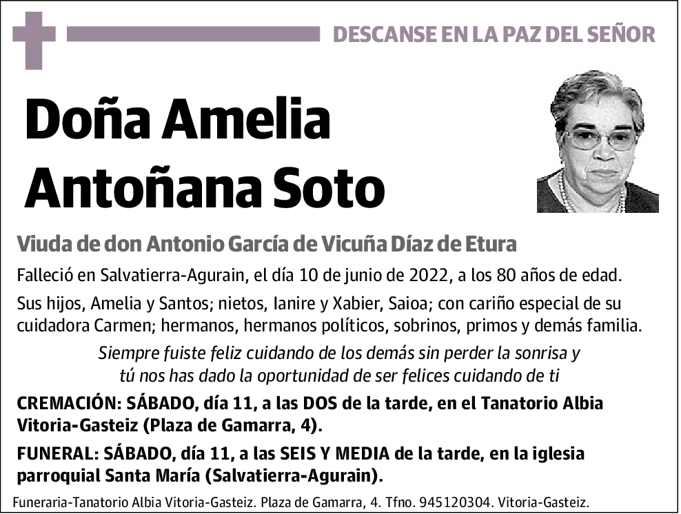 Amelia Antoñana Soto