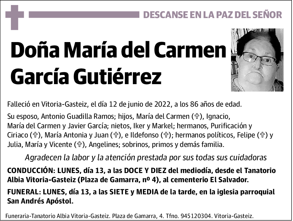 María del Carmen García Gutiérrez