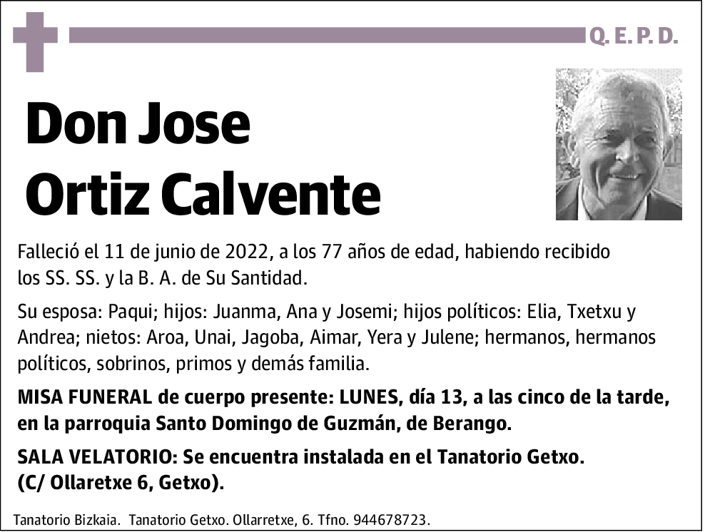 Jose Ortiz Calvente