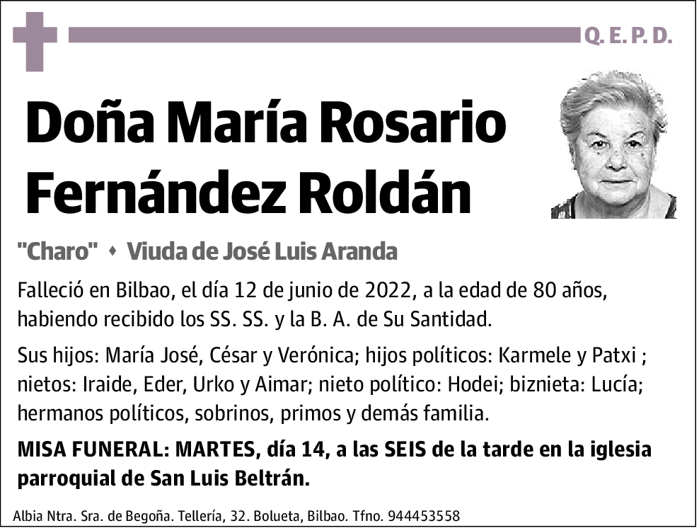 María Rosario Fernández Roldán