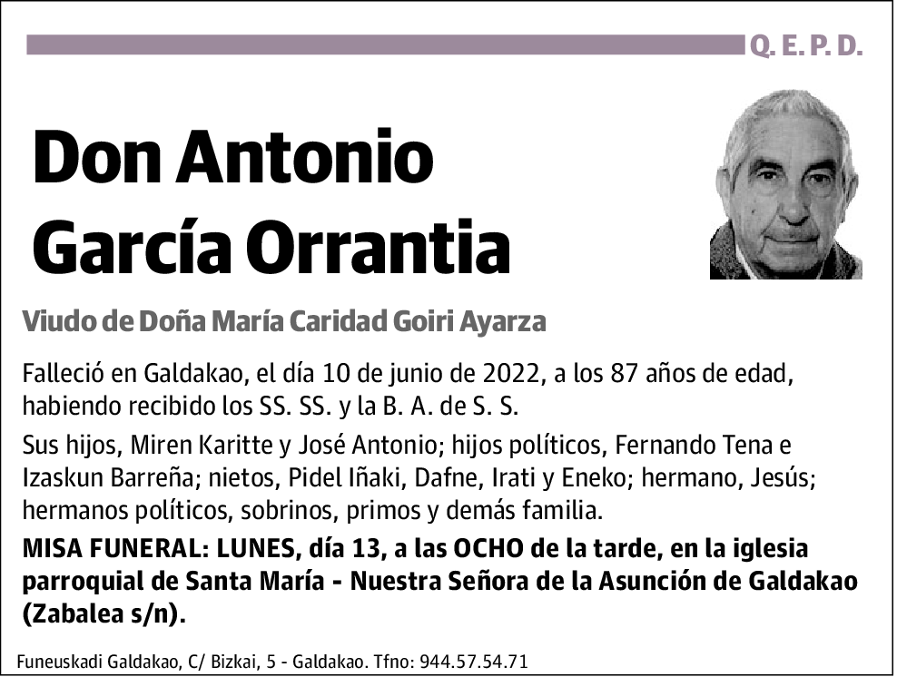 Antonio García Orrantia