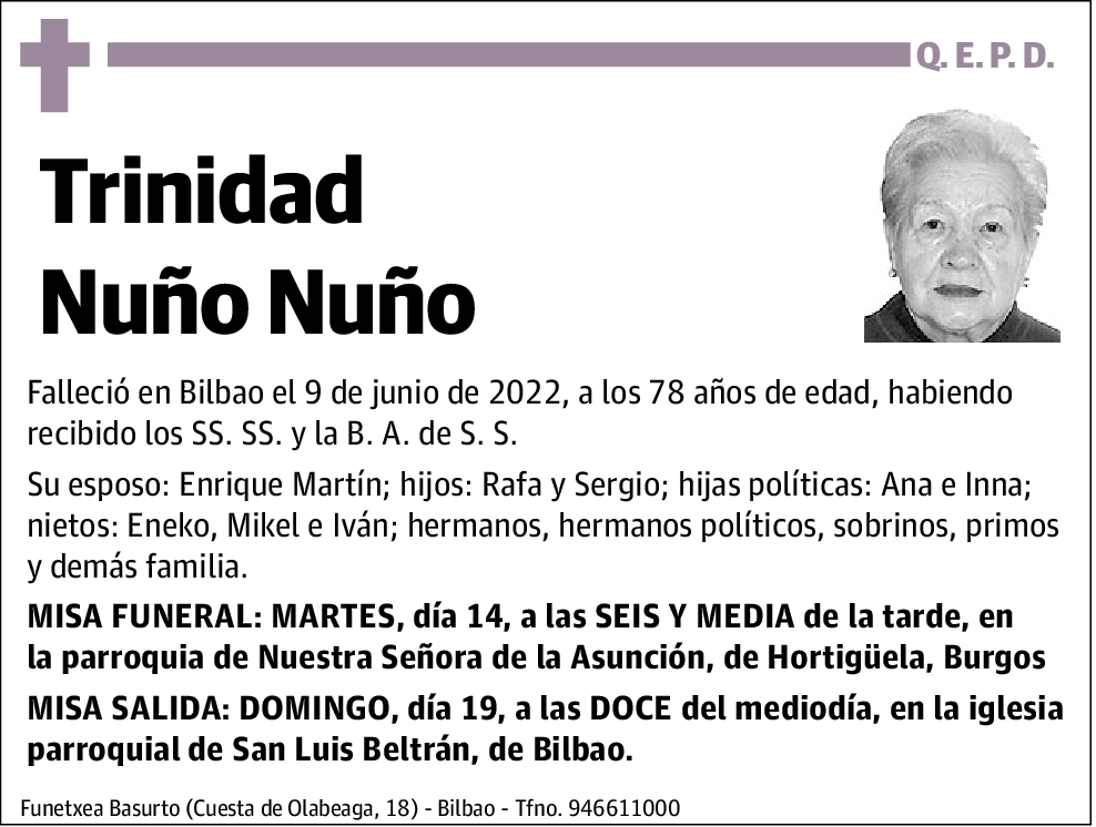 Trinidad Nuño Nuño