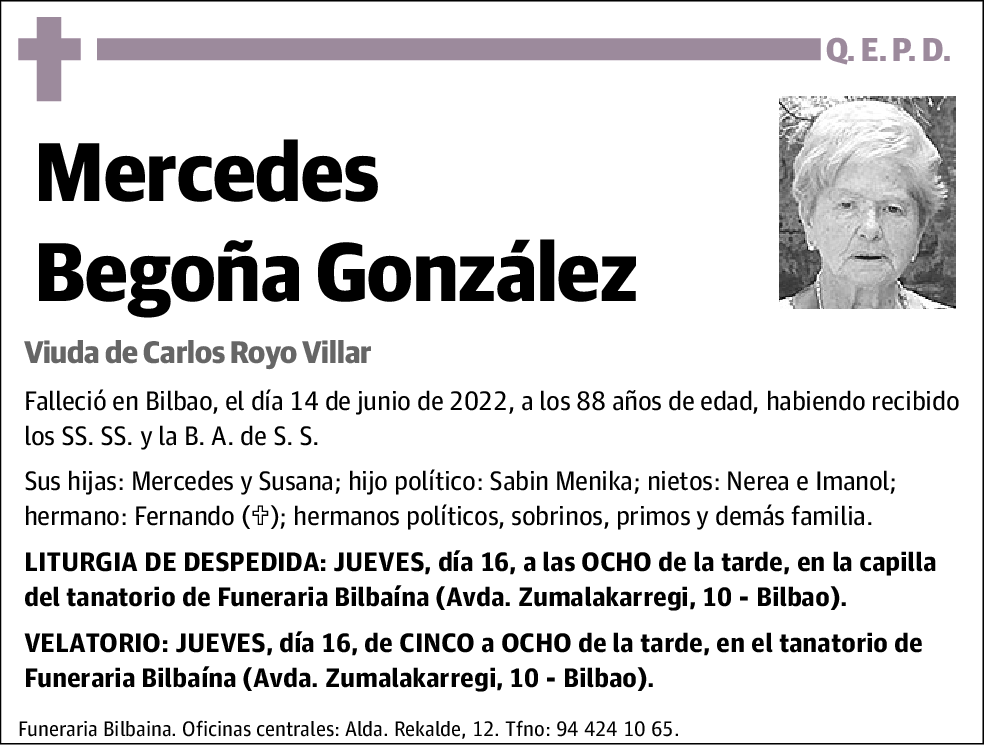 Mercedes Begoña González