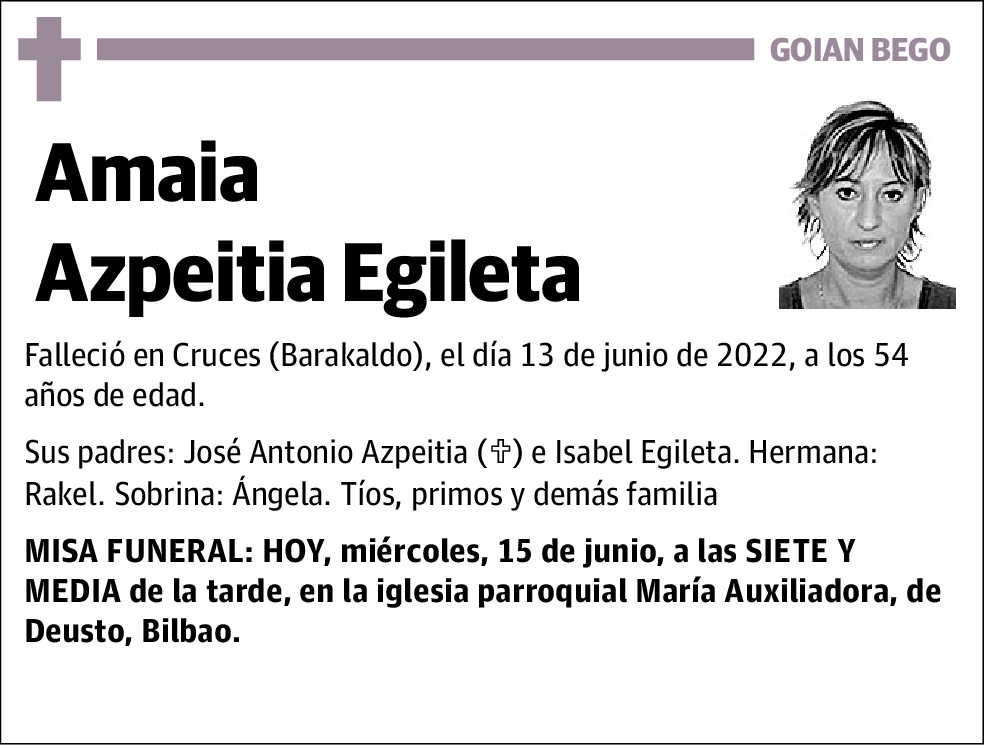 Azpeitia Egileta Amaia