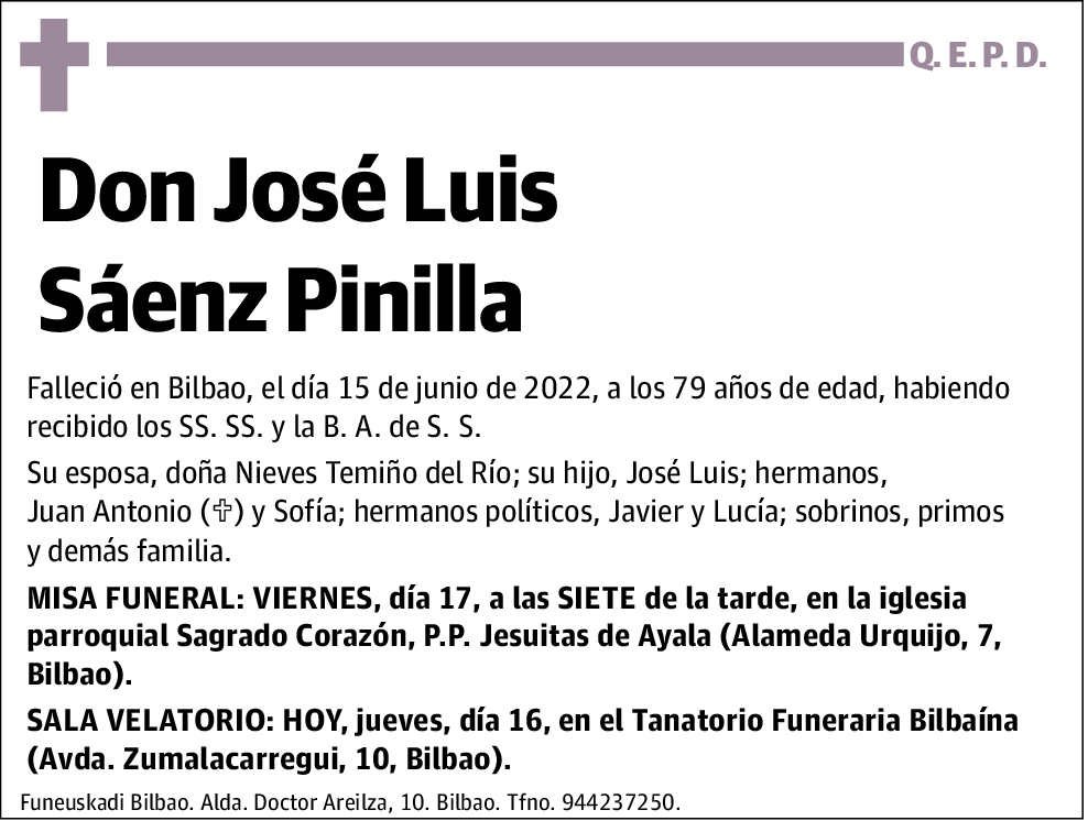 José Luis Sáenz Pinilla