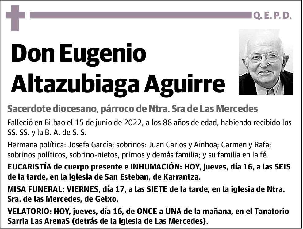 Eugenio Altazubiaga Aguirre