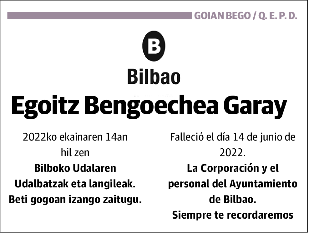 Egoitz Bengoechea Garay