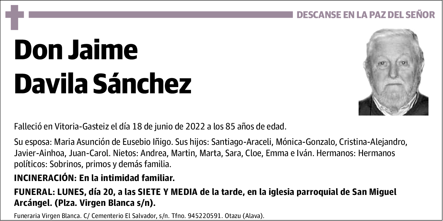 Jaime Davila Sánchez