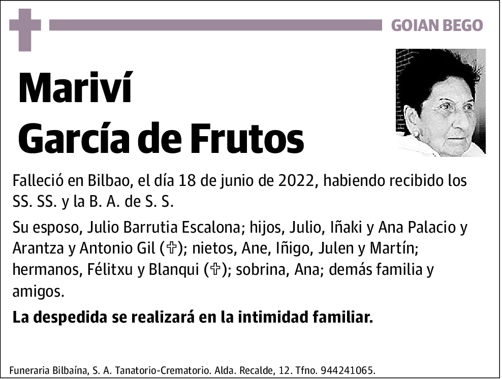 Mariví García de Frtuos