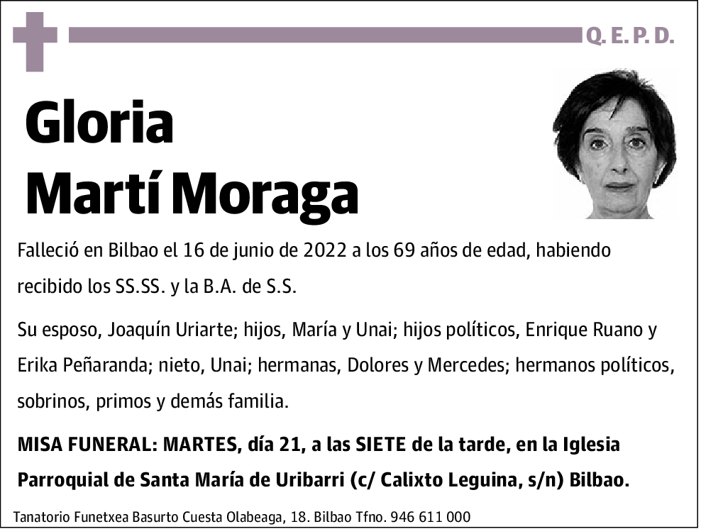 Gloria Martí Moraga