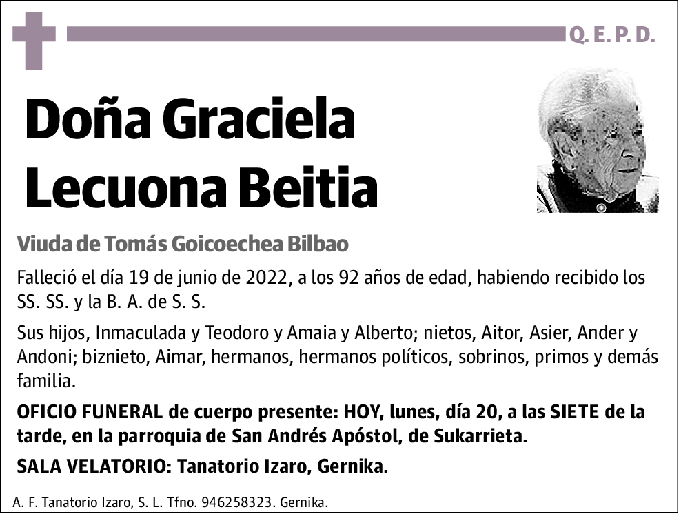 Graciela Lecuona Beitia