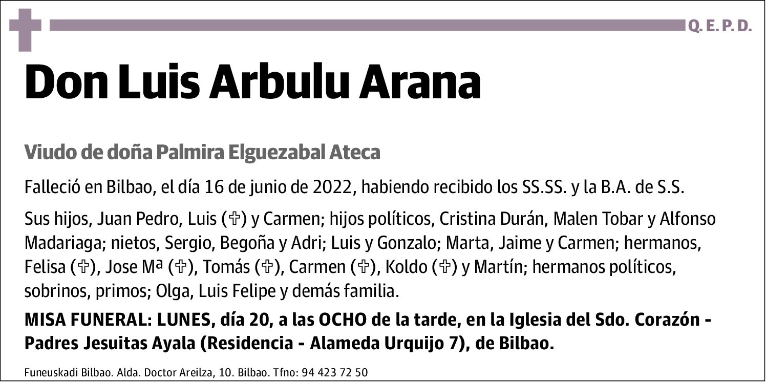 Luis Arbulu Arana