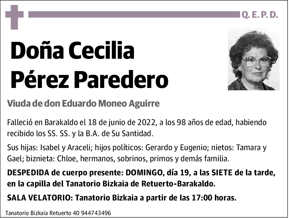 Cecilia Pérez Paredero