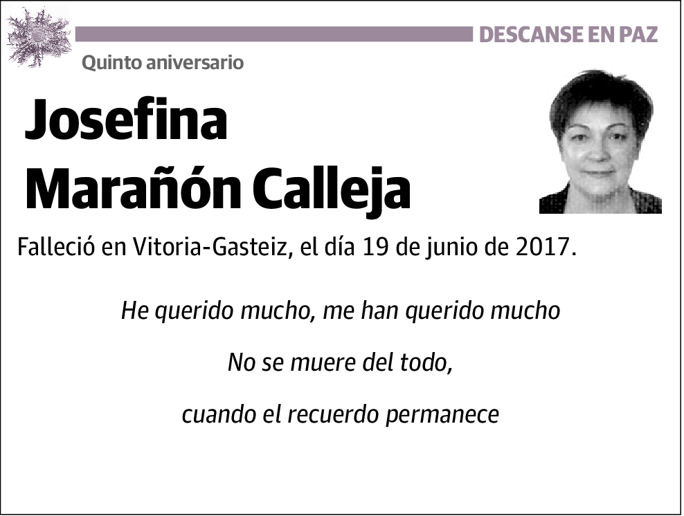 Josefina Marañón Calleja