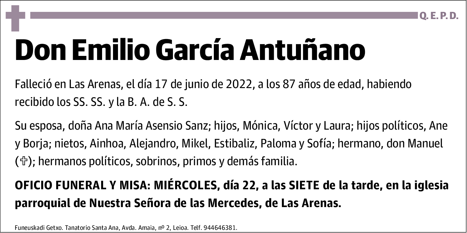 Emilio García Antuñano