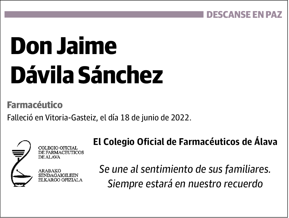 Jaime Davila Sanchez