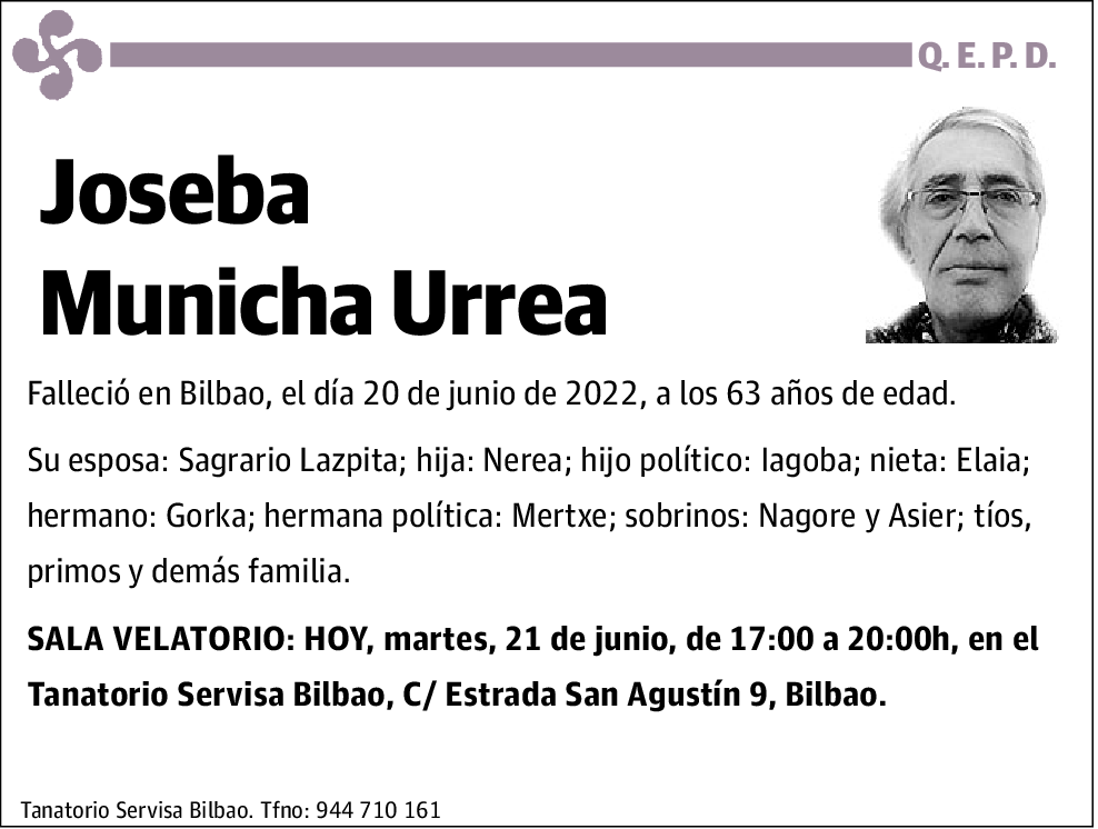 Joseba Municha Urrea