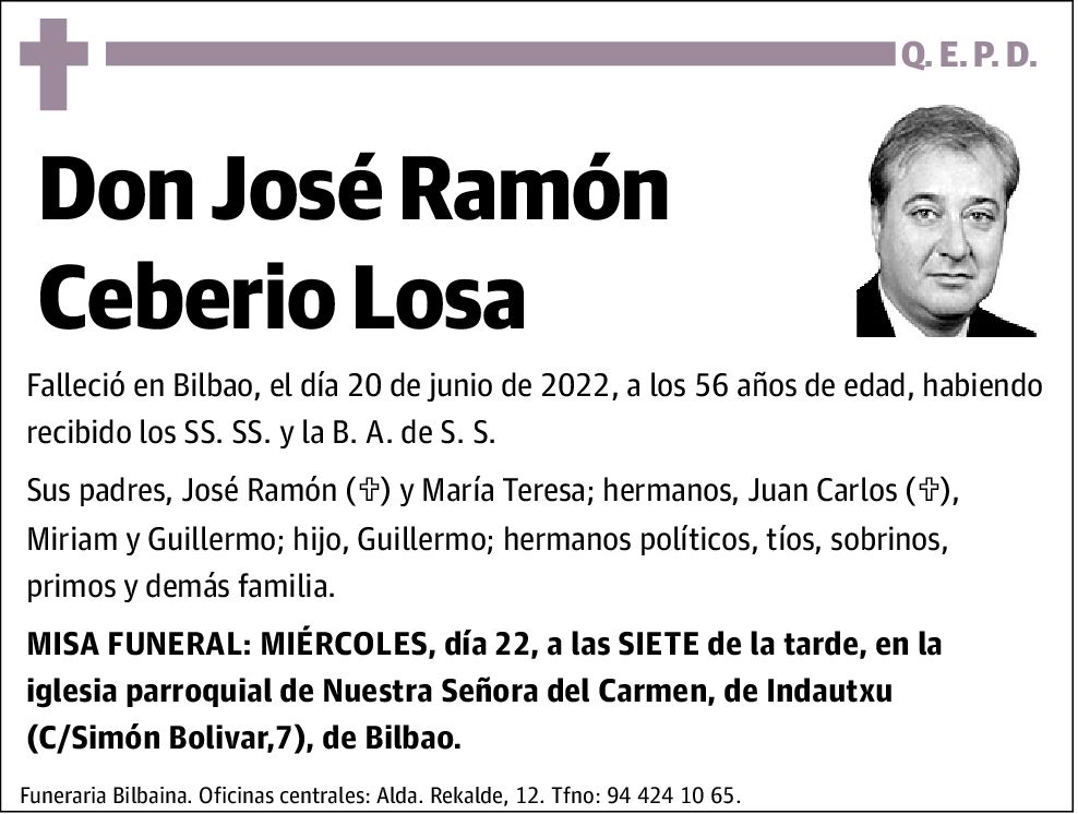 José Ramón Ceberio Losa