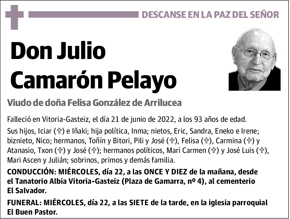 Julio Camarón Pelayo