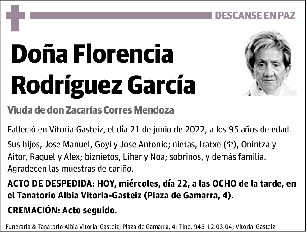 Florencia Rodríguez García