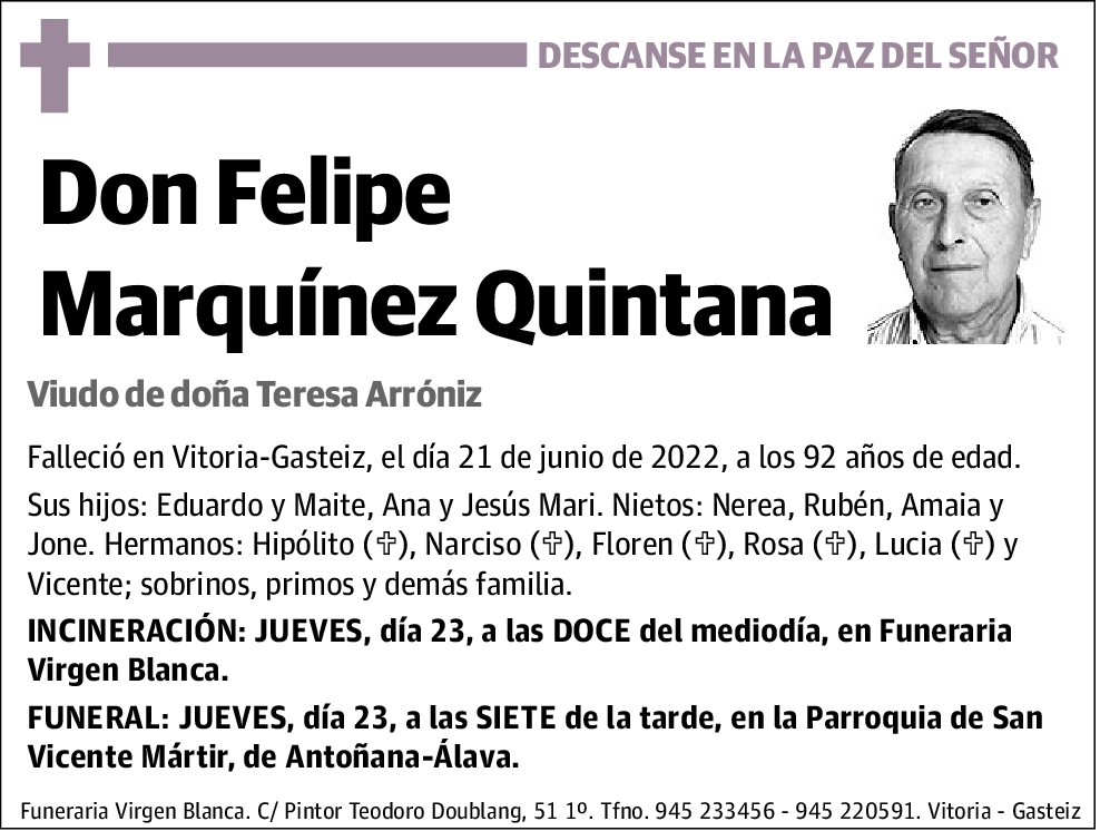 Felipe Marquínez Quintana