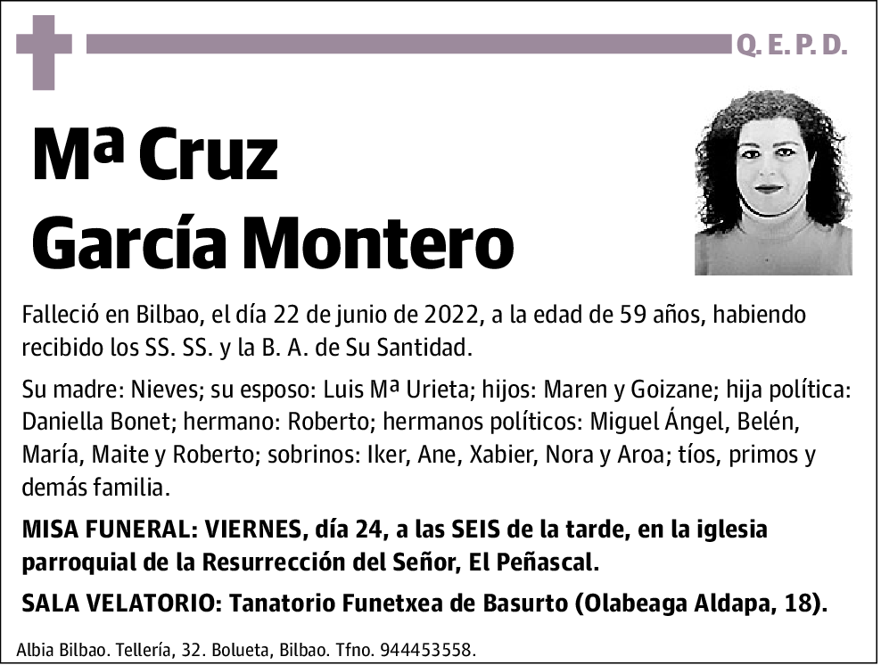 María Cruz García Montero