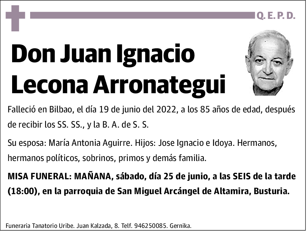 Juan Ignacio Lecona Arronategui