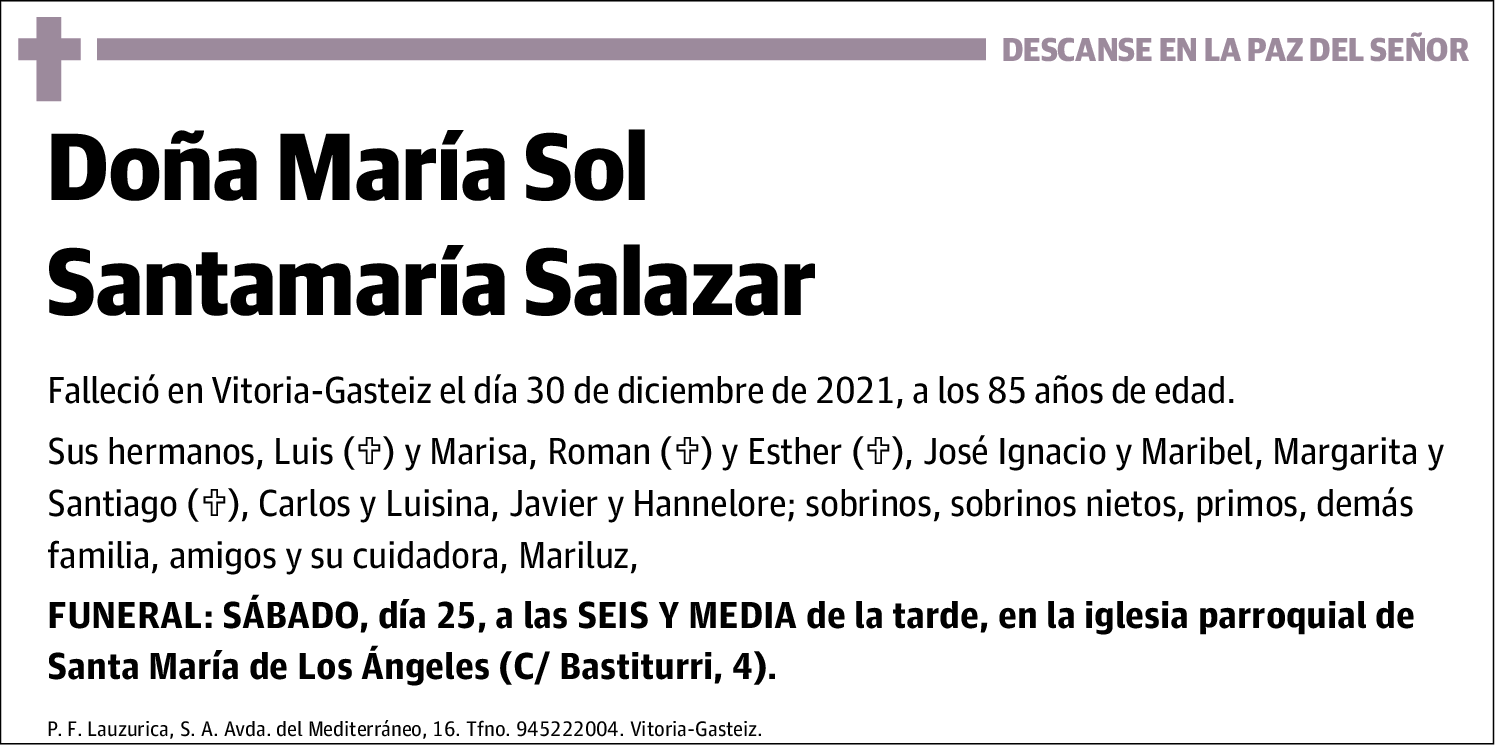 María Sol Santamaría Salazar