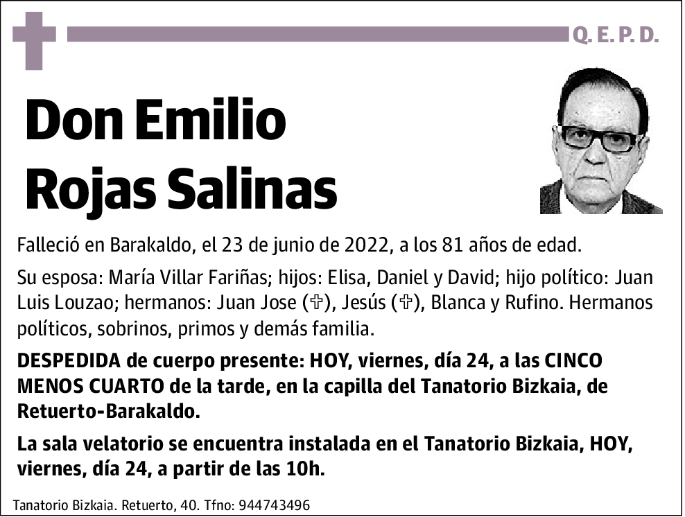 Emilio Rojas Salinas