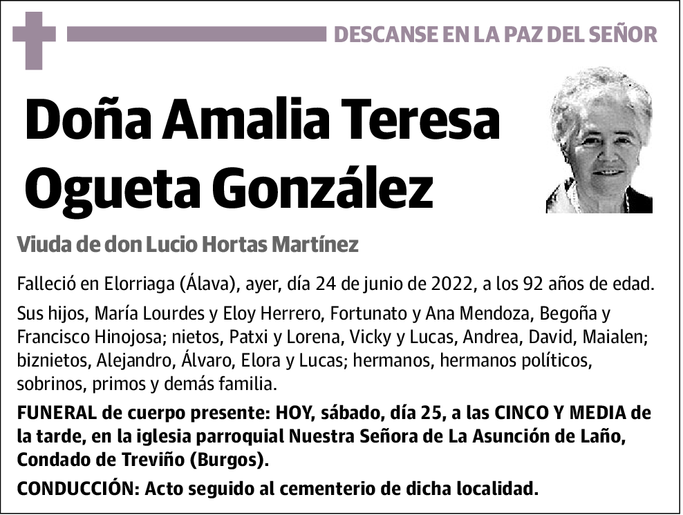 Amalia Teresa Ogueta González