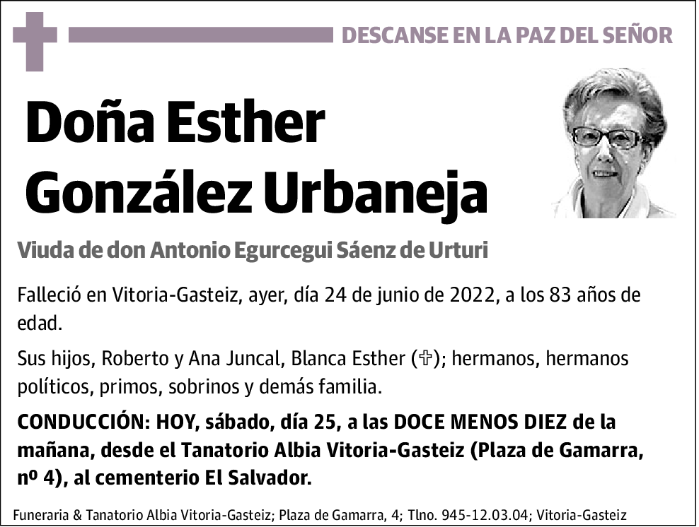 Esther González Urbaneja