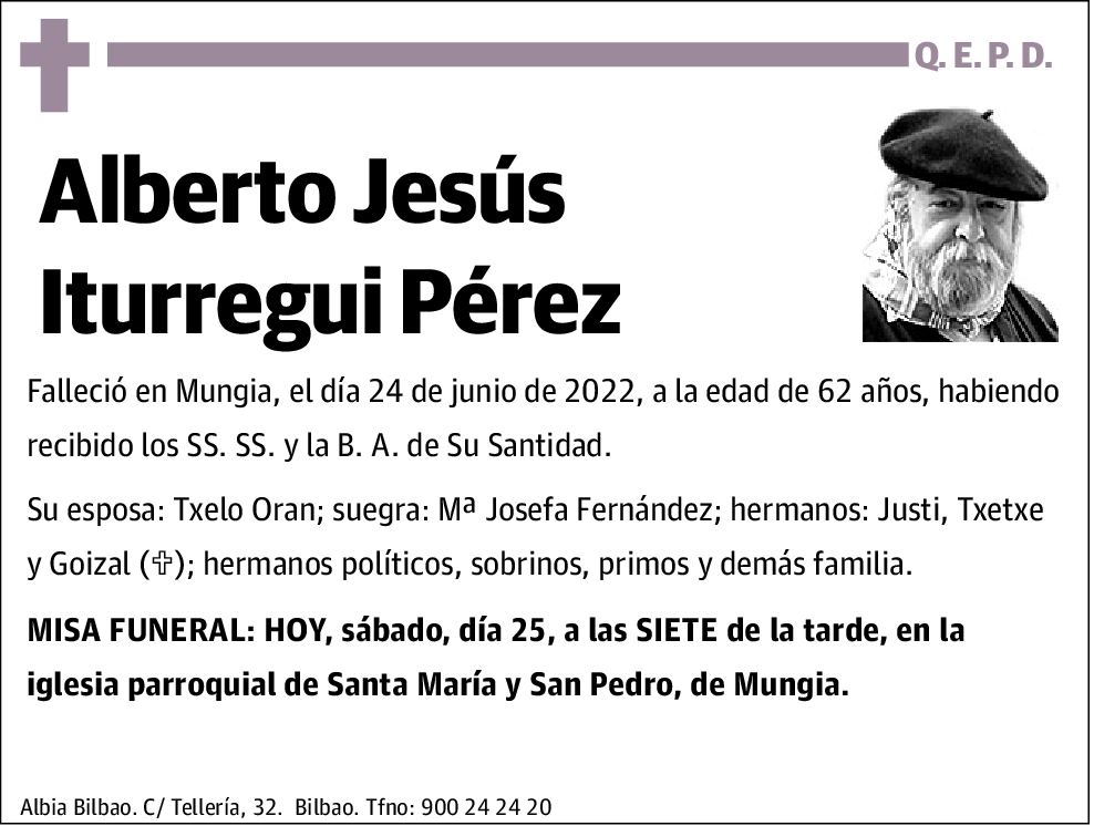 Alberto Jesús Iturregui Pérez