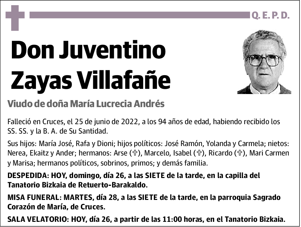 Juventino Zayas Villafañe