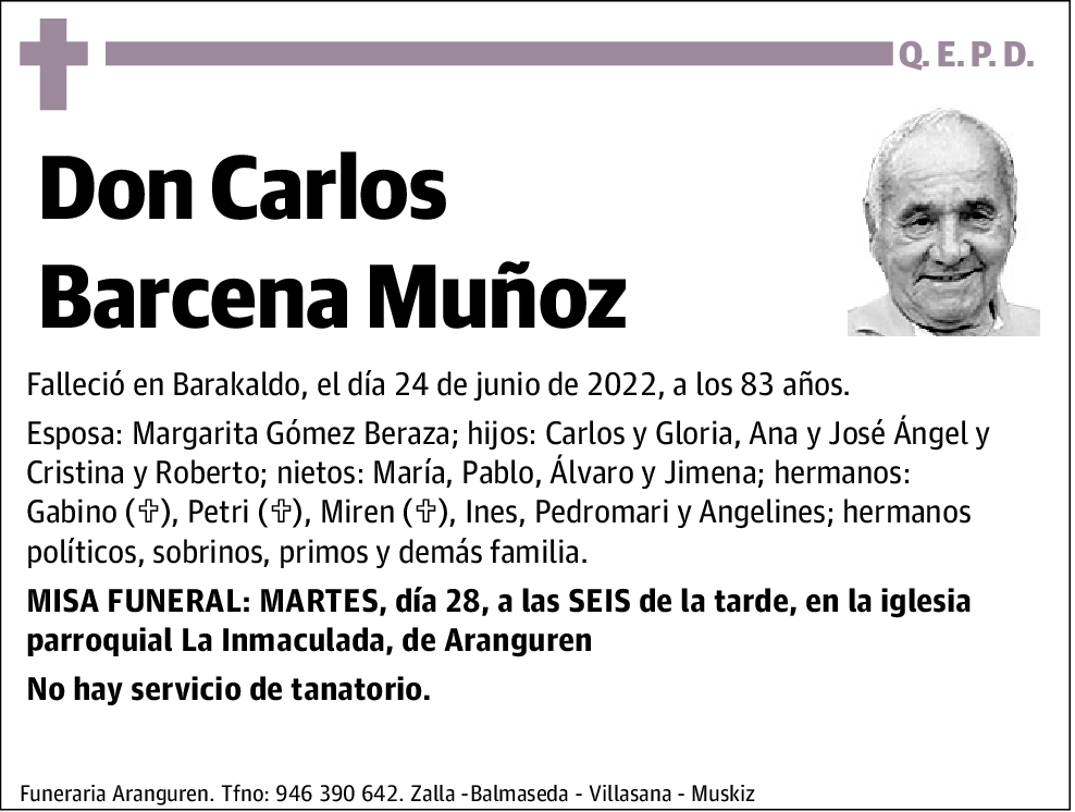 Carlos Barcena Muñoz