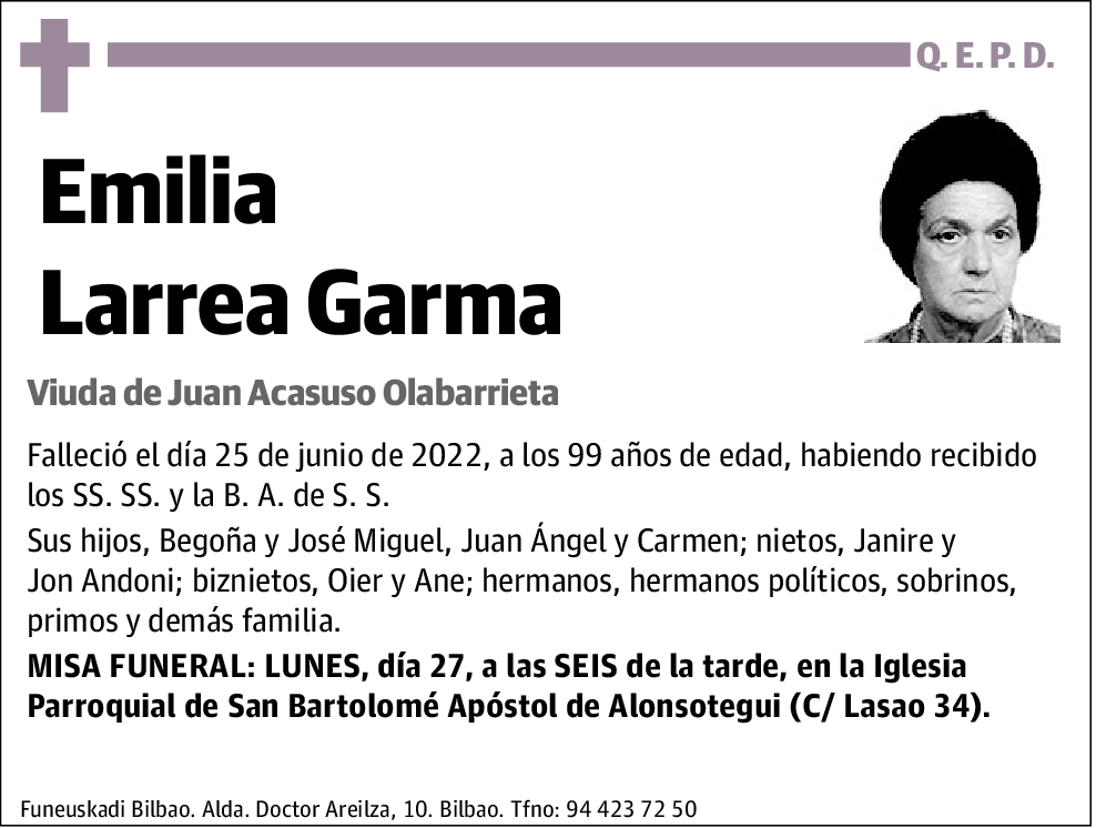 Emilia Larrea Garma