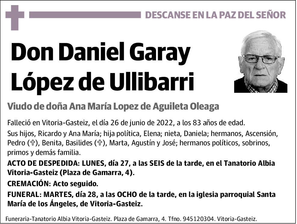 Daniel Garay López de Ullibarri