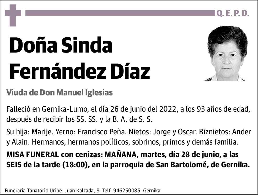 Sinda Fernández Díaz