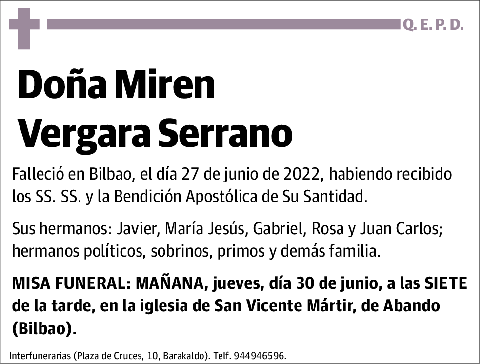 Miren Vergara Serrano