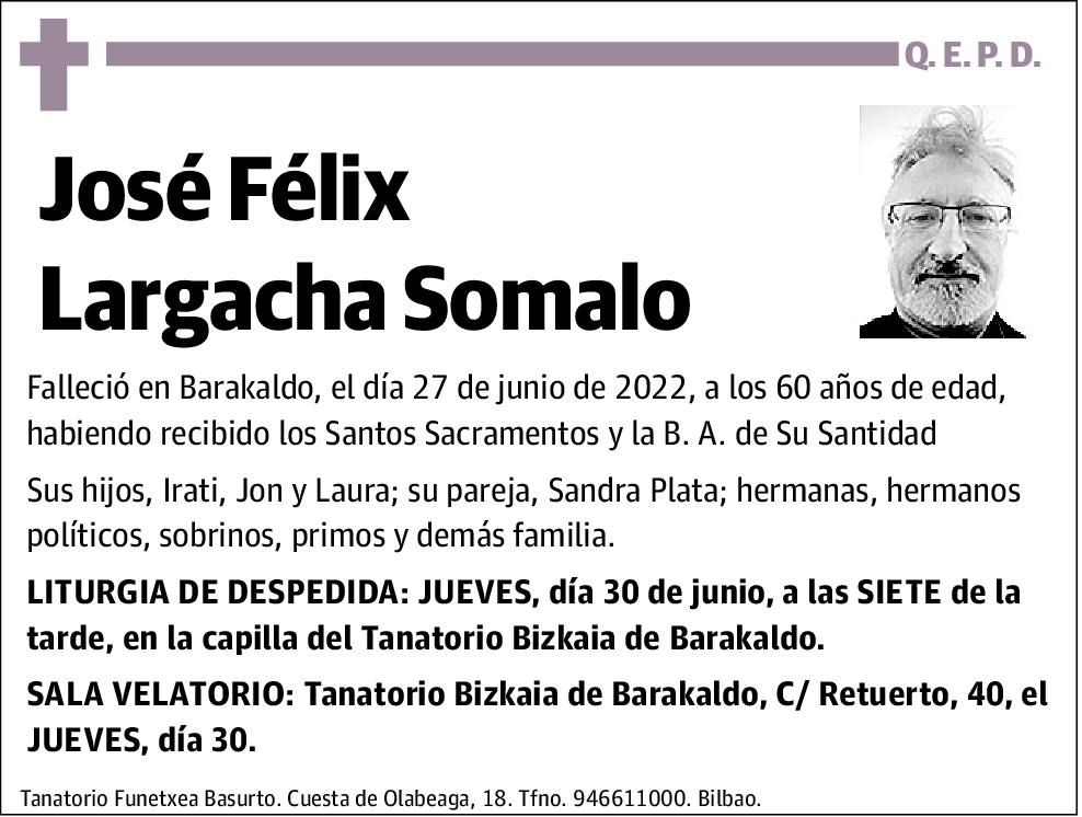 José Félix Largacha Somalo