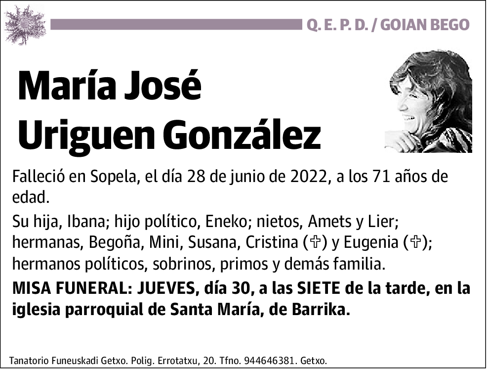 María José Uriguen González