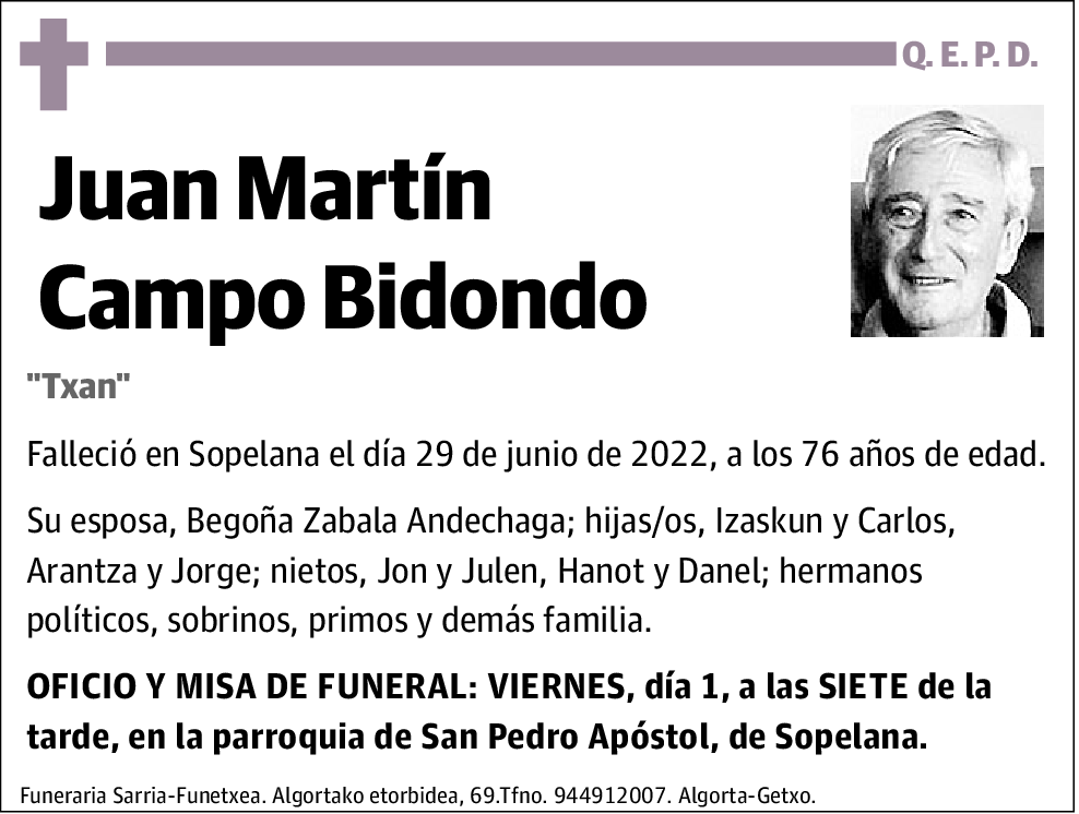 Juan Martín Campo Bidondo